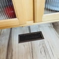 thumbnail image 2 of Cast Brass Contemporary Vent Covers - Brushed Nickel, 2 of 2