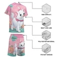 thumbnail image 4 of The Aristocats Boys Girls Short Sleeve Mesh T-Shirt And Shorts Outfit Set Summer Clothes Set for Kids, 4 of 8