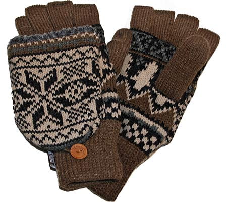 Muk Luks - Men's Traditional Nordic Flip Glove - Walmart.com - Walmart.com