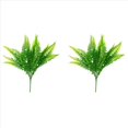 thumbnail image 1 of 2X Helechos Artificiales para Exteriores e Interiores, Grandes Helechos Falsos, Planta de Helecho Boston Falso para Macetero, Jardín, Porche, Entrada B, 1 of 6