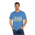 thumbnail image 4 of Inspiring Prideful Renewed Christianity John Devotee Lamb Inspirational Religious Enthusiasts Vintage Pastor Unisex Garment-Dyed T-shirt, 4 of 4