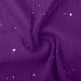 thumbnail image 7 of AWZXDE Girls Elegant Short Satin Jacket With Silver Foil Print Long Sleeve Girl Coat For Formal Party Dressy Cardigan Outerwear And Holiday Purple, 7 of 7
