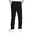 thumbnail image 4 of LIJCC Uniform Pants for Boys Yonth Twill Pants Elastic Waist Stretch Pull on Chino Pants Kids Straight Leg School Solid Color Trousers Kids Clothes, 4 of 7