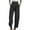 Black, variant on Lenpel Women's High Waisted Dressy Pants Casual Ankle Length Trousers for Work Office Fashion Loose Tapered Outfits