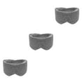 thumbnail image 4 of Ruiboury Sleeping Eye Patch Length Adjustable Adults Children Blinder Eyeshade Grey 3Set, 4 of 6