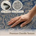 thumbnail image 6 of ODIKA 4'x6' Washable Area Rug Pet Friendly, Non-Shedding Hallway Long Symmetrical Motif Faded Traditional Abstract Hallways for Bedroom, Reading Nook, 6 of 7