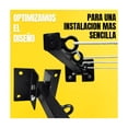 thumbnail image 5 of Tendederos Plegables Retráctil Ropa Plegable Reforzado Metal blanco, 5 of 5