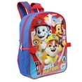 thumbnail image 2 of Ruz Paw Patrol Boys 16 Inch Backpack With Removable Matching Lunch Box Set Blue-Light Blue-Red, 2 of 6