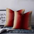 thumbnail image 2 of Red Black Khaki Ombre 24x24 Pillow Covers Set of 2, Modern Abstract Art Gradient Throw Pillow Covers Decorative Couch Cushion Case, Microfiber Square Pillowcases for Bedroom Car Living Room, 2 of 7