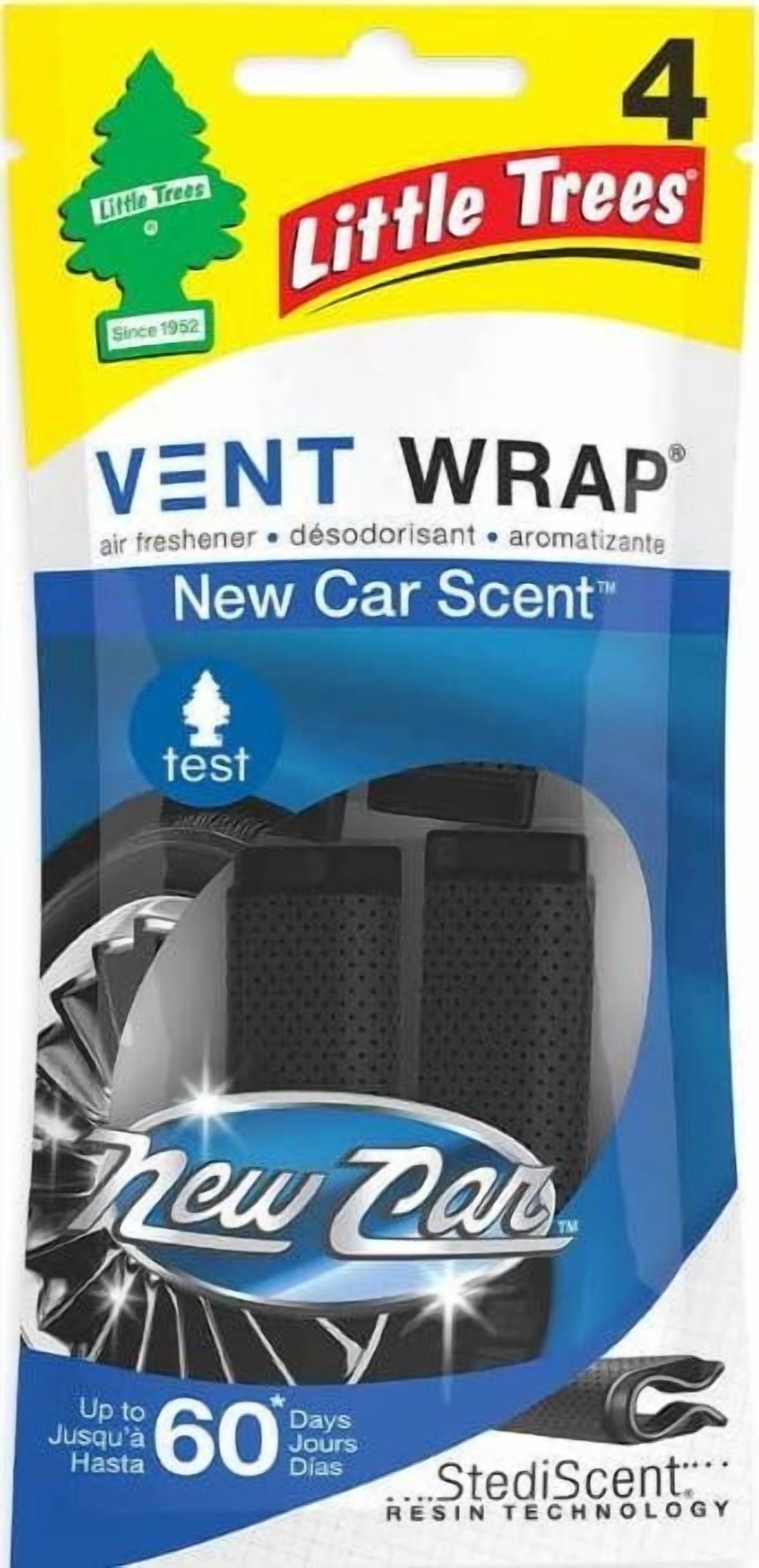 Little Trees Vent Wrap New Car Scent Air Freshener for Car & Home - 48 Pack!