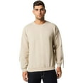 thumbnail image 2 of Gildan Men's Heavy Blend Fleece Crewneck Sweatshirt Pullover Fleece in Sand up to Size XL, 2 of 5