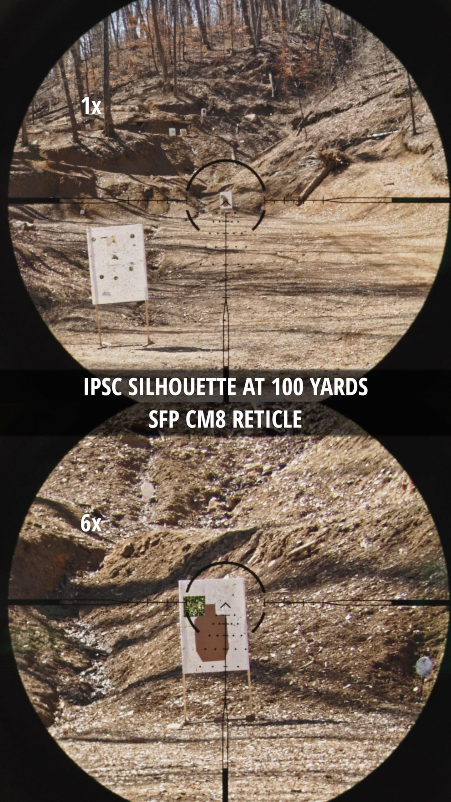 Monstrum Beast SFP 1-10x LPVO Scope with Extra-Low Dispersion Glass | CM9 Reticle