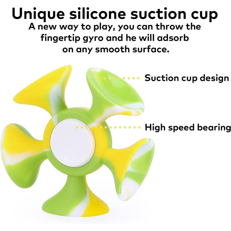 The toy network Fidget Double Sided Suction Cup - Pow Science LLC