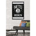 thumbnail image 2 of Brooklyn Nets 24'' x 35'' Logo Framed Poster, 2 of 5