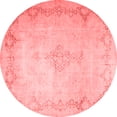 thumbnail image 1 of Ahgly Company Indoor Round Persian Red Traditional Area Rugs, 8' Round, 1 of 4