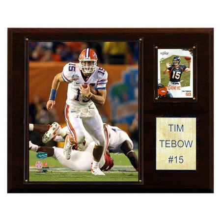- C&I Collectables NCAA Football 12x15 Tim Tebow Florida Gators Player Plaque