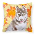 thumbnail image 1 of Almohada de lona exterior Siberian Husky Caroline's Treasures BB9957PW1414, 1 of 1