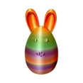 thumbnail image 4 of Post-New Year Promotion Dienrx Easter 3D Printed Bunny Egg Macarons, 3D Printed Bunny Egg Toy Creative Flexible Bunny Easter Egg 3D Dragon Egg Desktop Decoration (Sunset Purple), 4 of 4
