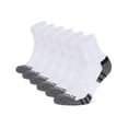 thumbnail image 6 of CLOSEMATE 6 Pairs Mens Ankle Athletic Socks Cushioned Running Sports Cotton Quarter Socks(6White, Size L), 6 of 6