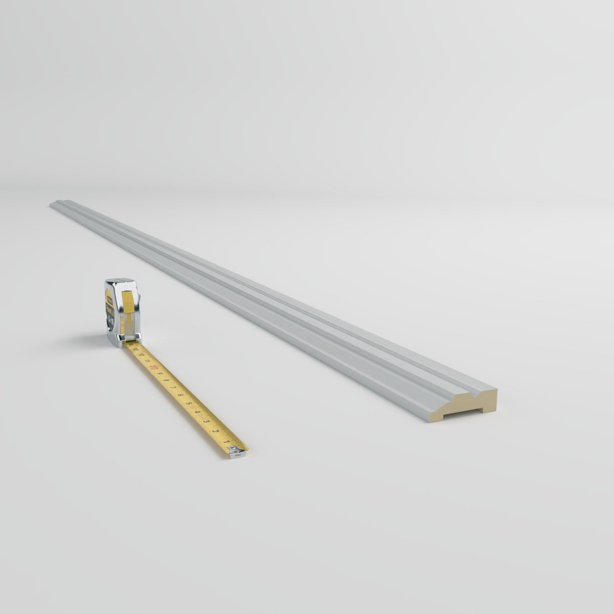 Ekena Millwork 2 5/8"H x 5/8"P x 94 1/2"L Hillsborough Window & Door Casing (12-Pack)