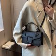 thumbnail image 5 of Bolso tipo bandolera para mujer, bolso tipo cartera clásico, bolso pequeño de piel sintética sencillo., 5 of 5