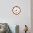 thumbnail image 2 of Esquirla Bird Clocks with Sounds Round Clock Quiet that Sing Wall Hanging Clock Decorative Clock for Walls Bedrooms, 2 of 7