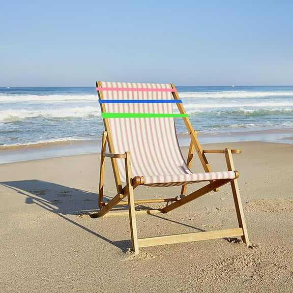 Raindrops 5Pack Towel Bands for Beach Chairs Rubber Towel Fixation for Cruise Use