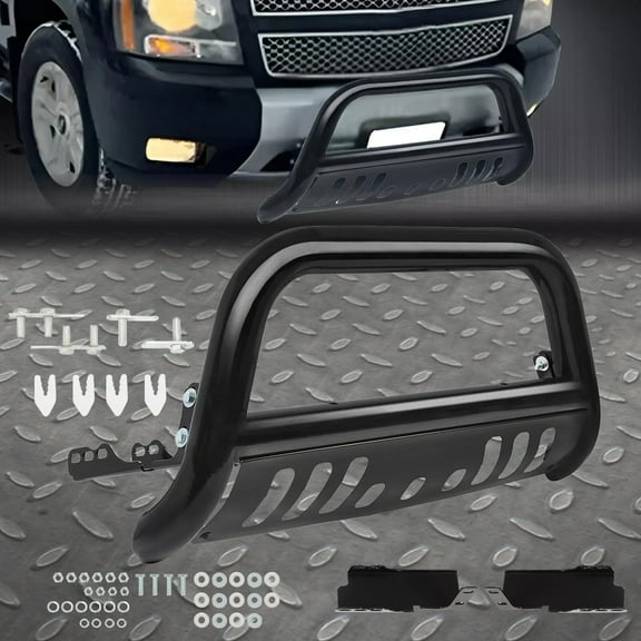Bull Bar Push Bumper Grille Guard For Silverado/Tahoe/Sierra 1500/Yukon 2007-18