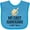 Turquoise, variant on Inktastic My 1st Hanukkah Dreidel Boys or Girls Baby Bib