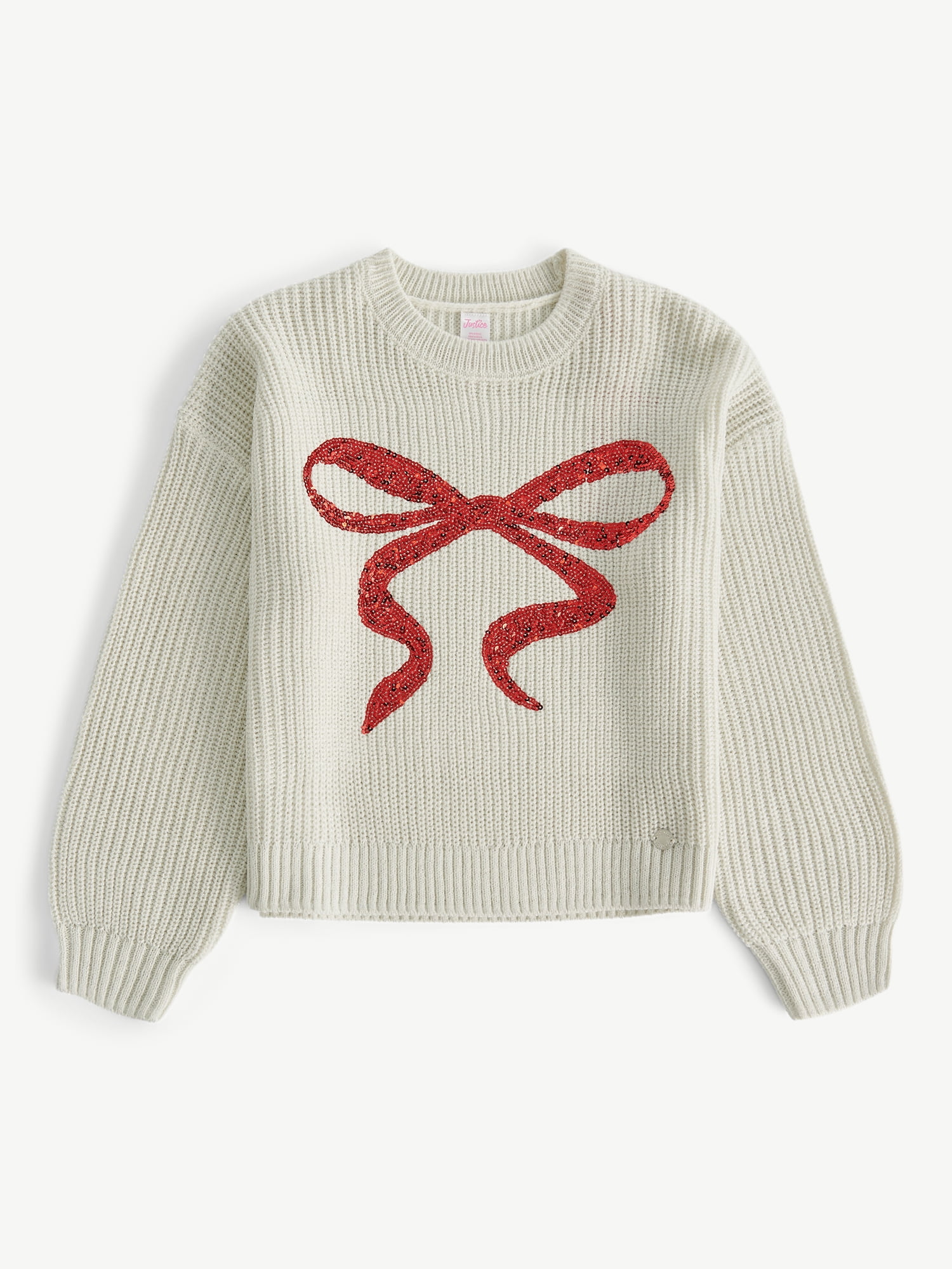 Justice Girls Sequin Graphic Sweater, Sizes XS - XLP