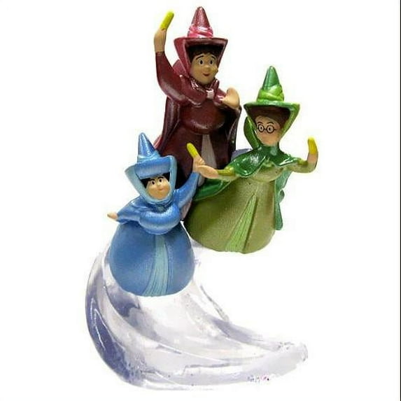 Disney Sofia the First Flora, Fauna & Merryweather PVC Figure