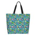 thumbnail image 1 of Easygdp Cars Transportation Bolsas Tote para Mujer, Bolsos de Hombro para Viaje, Bolsos de Mano de Gran Capacidad para Compras y Trabajo, 1 of 8