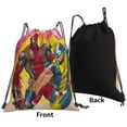 thumbnail image 3 of Deadpool And Wolverine Backpack Sports Gym Bag Lightweight Draw String Backpacks for Women Teen Travel Workout Yoga Swim Beach Pool 16 x 14 inch, 3 of 5