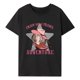 thumbnail image 2 of Camiseta para mujer Clásico Ajuste regular Cuello redondo Trajes Ropa Casual Cuello redondo SG, 2 of 8