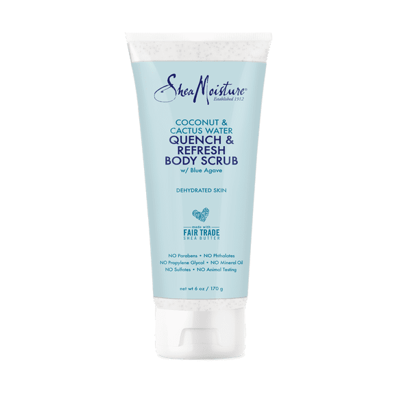 SheaMoisture Coconut & Cactus Water Quench & Refresh Body Scrub 6oz
