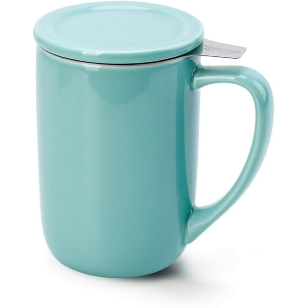 Aura Théière avec infuseur à thé, Blue, Porcelaine