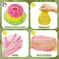 thumbnail image 4 of 300pcs Elastic Food Storage Covers Dust-Proof Protectors PE Stretch Plastic Bowl Covers for Family Outdoor Picnic, 4 of 6