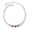 Multi, variant on CZ Stone Ankle Bracelets For Summer, 5"+2" Inch Adjustable Size