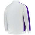 thumbnail image 3 of Men's Fanatics White Minnesota Vikings Big & Tall Tricot Full-Zip Track Jacket, 3 of 4