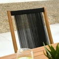 thumbnail image 2 of Ensemble de 4 Chaises Pliantes Vienna en Noir Naturel, 2 of 12