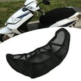 thumbnail image 4 of Protector De Sillín De Moto, Funda De Asiento De Motocicleta De Nailon Transpirable Antideslizante Para Autocycle, 4 of 7