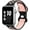 1-Black-Pink, variant on ComfiTime Apple Watch Band – Stretchy iWatch Sport Bands 38mm 40mm 41mm 42mm 44mm 45 mm for Women & Men, Breathable Silicone Bracelet Apple Watch Strap for Series SE 9 8 7 6 5 4 3 2 1 & Ultra 1 2