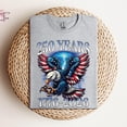 thumbnail image 4 of 250th US Anniversary Shirt, Patriot Eagle Shirt, American Flag Shirt, Red White and Blue Shirt, Memorial Gift, Statue of Liberty, 4 of 4