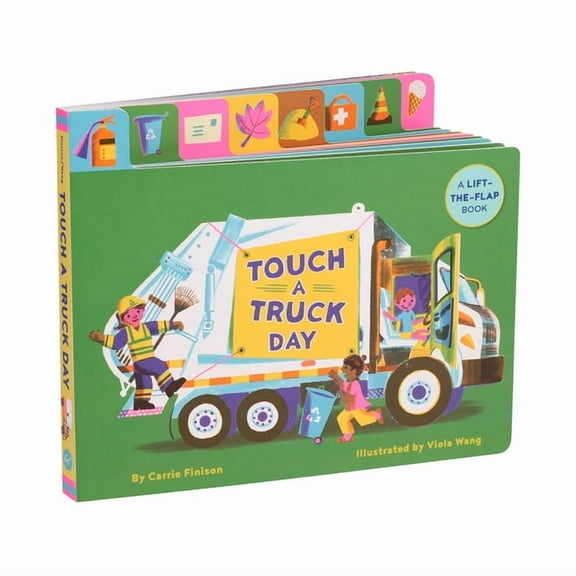 Touch a Truck Day: A Lift-The-Flap Book, (Hardcover)