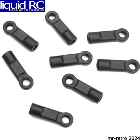 TEKNO RC LLC Rod Ends-Hard 6.8mm EB/NB/ET/NT48 8pcs TKR5187B Electric Car/Truck Option Parts