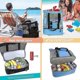 thumbnail image 4 of Bolsa de playa, bolsa de picnic, bolsa de almuerzo, bolsa de almacenamiento de malla de doble capa, bolsos de mano y bolsos de hombro_pp, azul, 4 of 5
