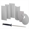 thumbnail image 1 of Woodworking Card Scraper Set Hardened Cabinet Scraper Card Scraping Rectangle Knife Smooth Wood Deburring Carpentry Tool, 1 of 8