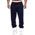 thumbnail image 5 of Tqyyweavej Mens Sweatpants Fleece Drawstring Cottom Pants Casual Active Athletic Workout Sweat Pants Joggers for Men(S-3XL), 5 of 8