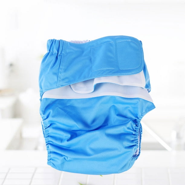 Adult Cloth Diaper, Soft Cloth Diapers for Adults Elderly Cloth Diaper  Nappy Care Incontinence Care Panties Reusable Cloth Diaper Cover Washable