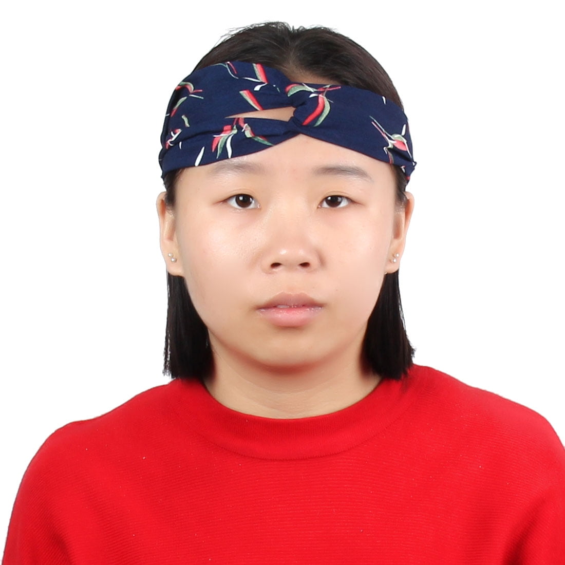 MULTI COLOUR STRIPES KNOTTED HEADWRAP HAIR WRAP SELF TIE HEADBAND LADIES NEW